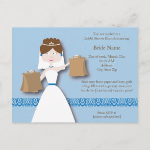 Grocery Wedding Shower Invite