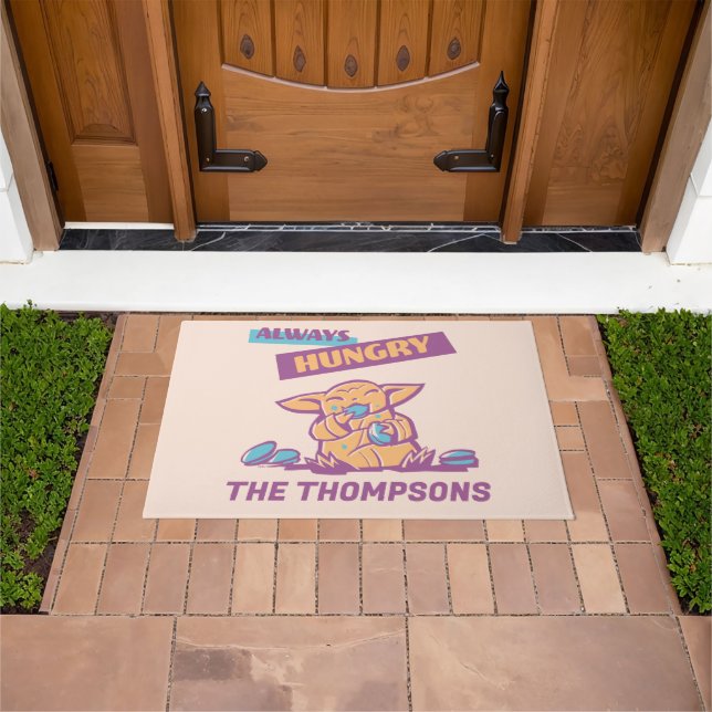 Grogu - Always Hungry Doormat (Outdoor)