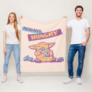 Grogu - Always Hungry Fleece Blanket