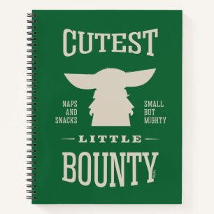 Grogu - Cutest Little Bounty Notebook