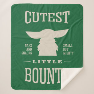 Grogu - Cutest Little Bounty Sherpa Blanket
