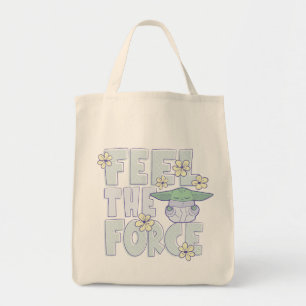 Grogu Feel the Force Tote Bag