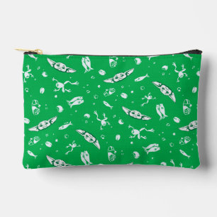 Grogu Green Snacks Pattern Accessory Pouch