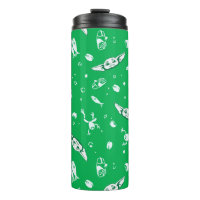 Grogu Green Snacks Pattern