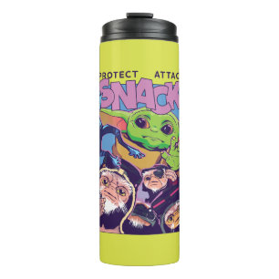 Grogu - Protect. Attack. SNACK! Thermal Tumbler