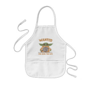 Grogu - Wanted: For Being Too Cute Kids Apron
