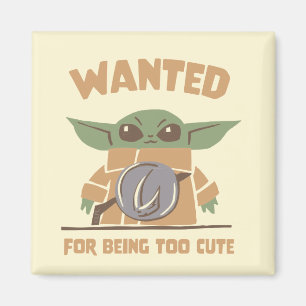 Grogu - Wanted: For Being Too Cute Magnet