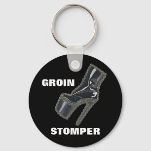 GROIN STOMPER  KEYCHAIN