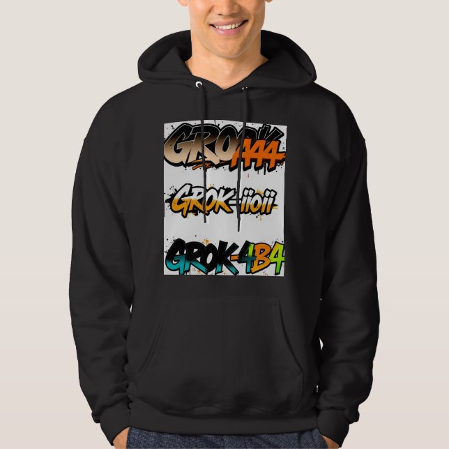 Grok4 perfect" hoodie design featuring T-Shirts (Front)
