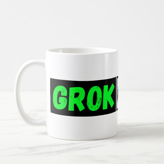 GROK GAMING COFFEE AND TEA MUG (Left)