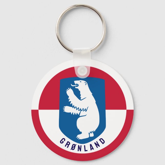 Grønland  keychain (Front)