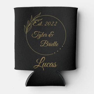 Groom and bride Can cooler