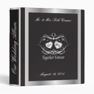 Groom and Bride Photo Album Binder