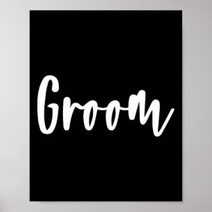Groom - Bachelor Party Getting Ready Wedding Day 1 Poster