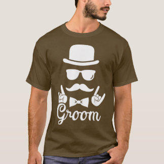 Groom bachelor party Groom Gift Gift For Men Weddi T-Shirt