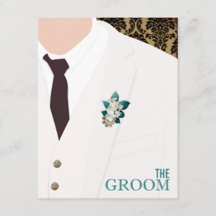 Groom Bachelor Party Invitations