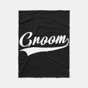 Groom - Bachelor Party - Wedding 1 Fleece Blanket