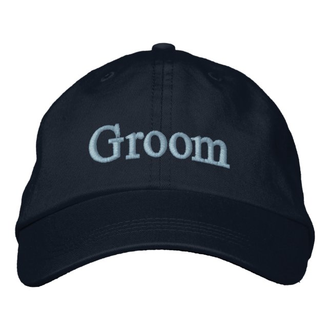 Groom baseball hat (Front)