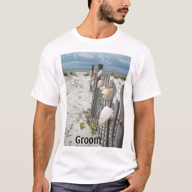 Groom beach T shirt  (Front)