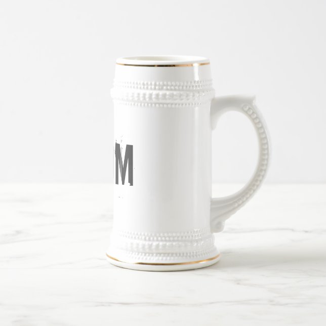 Groom Beer Stein (Right)