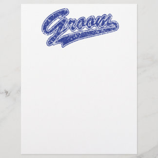 Groom Blue