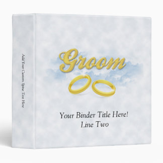 Groom, Blue Sky and Clouds Binder