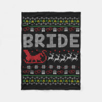 Groom Bride Christmas Xmas Ugly Matching Couple Gi