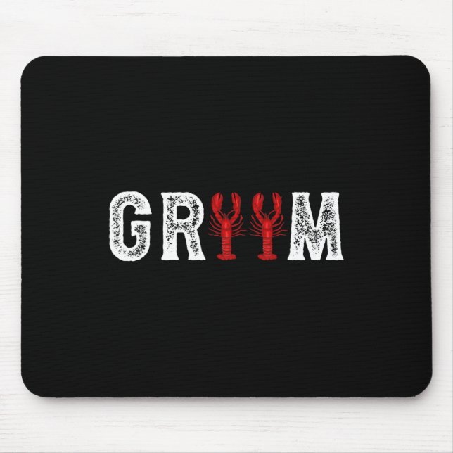Groom Crawfish Hochzeit Partnerlook  Mouse Pad (Front)