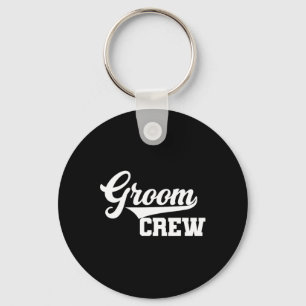 Groom Crew Groomsman Bachelor Party Wedding Group Keychain