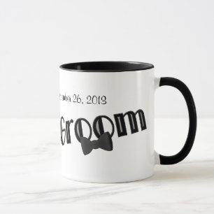 Groom Cute Personalized Wedding  Mug