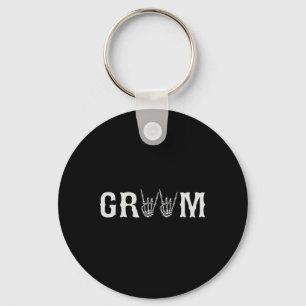 Groom Engagement Bachelor's Party Halloween Weddin Keychain