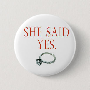 Groom Engagement Gifts and T-shirts 2 Inch Round Button