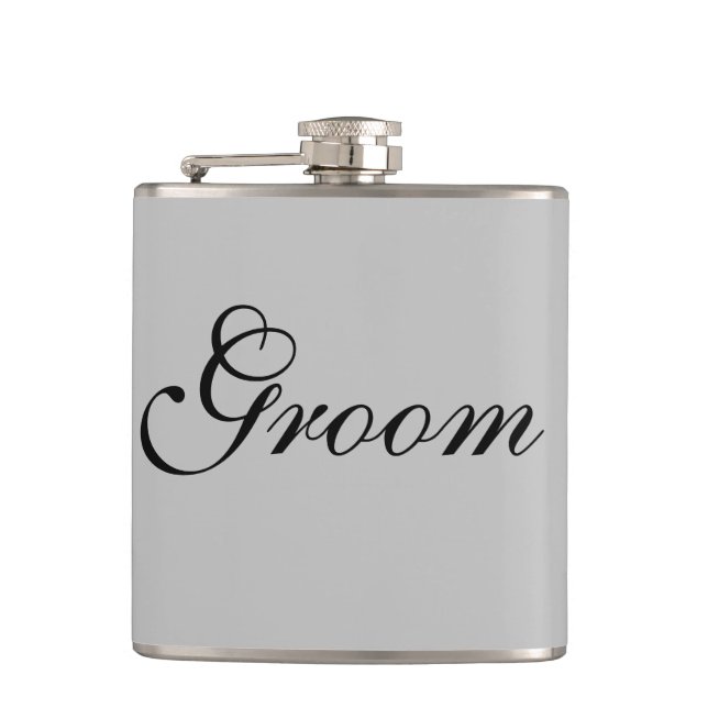 Groom Flask (Front)