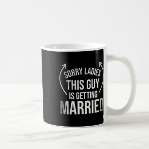 Groom Funny Bachelor Supplies Clothes Party Weddin Coffee Mug