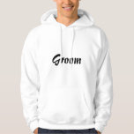 Groom hoodie<br><div class="desc">This hoodie is for a groom to be on a cold night's bachelor party or for after the wedding.</div>