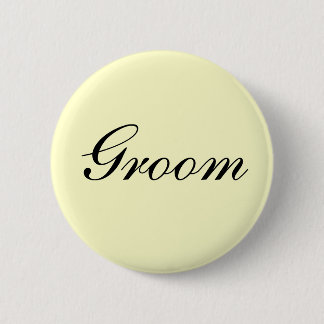 Groom Ivory Button