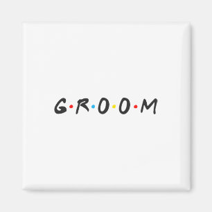 Groom Men Bachelor Party Wedding Day Groom To Be  Magnet