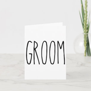 Groom Shirt Farmhouse Wedding Country Matching Bri Card