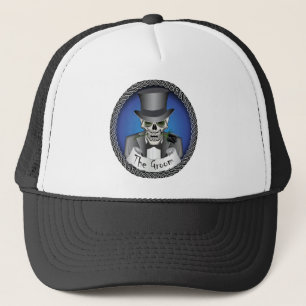 Groom Skull Trucker Hat