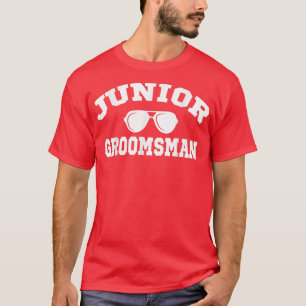 Groom Son Bachelor Party Junior Groomsman Wedding T-Shirt