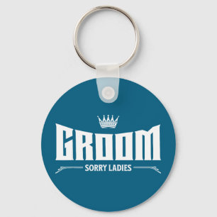 Groom sorry ladies wedding bachelor party gift keychain