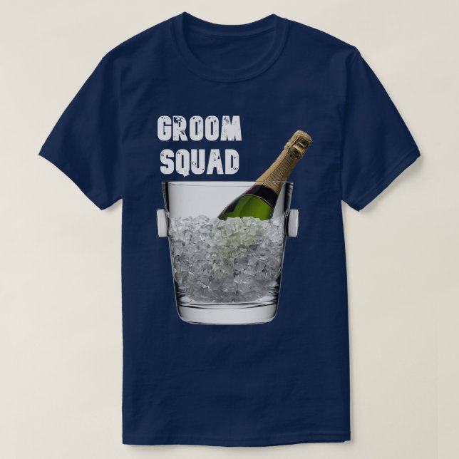 Groom Squad 12 T-Shirt (Design Front)