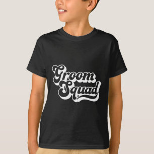 Groom Squad Bachelor Party Men Crew Matching Group T-Shirt