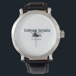 Groom Squad groomsman bachelorette party add name  Watch<br><div class="desc">design</div>
