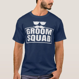 Groom Squad Groomsmen Bachelor Party Stag Groom Fu T-Shirt