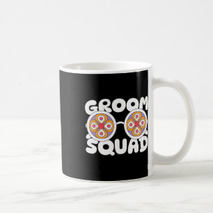 Groom Squad Groovy Sungles Wedding Bachelor Party Coffee Mug