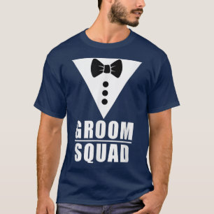 Groom Squad Hit Bachelor Party Wedding Marriage T-Shirt