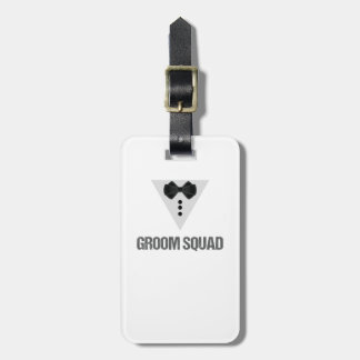 Groom Squad Luggage Tag