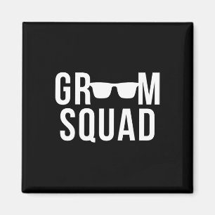 Groom Squad Sungles Wedding Bachelor Party Magnet