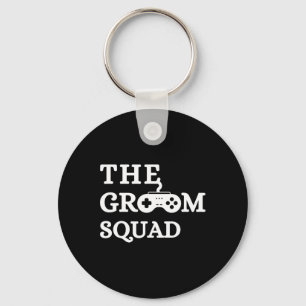 Groom Squad Wedding Bachelor Party Groomsmen Game Keychain